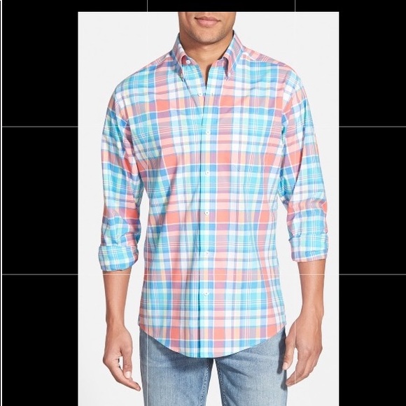 💋Southern Tide Coral Beach Classic Shirt - Picture 2 of 4